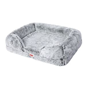 Pawz Memory Foam Pet Claming Bed Orthopedic Sofa Large Grey