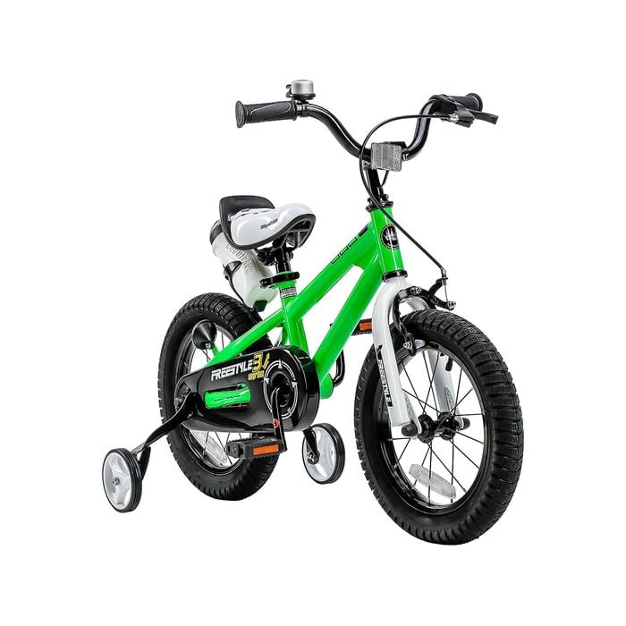 RoyalBaby 14'' BMX Freestyle Kids Bicycle - Green