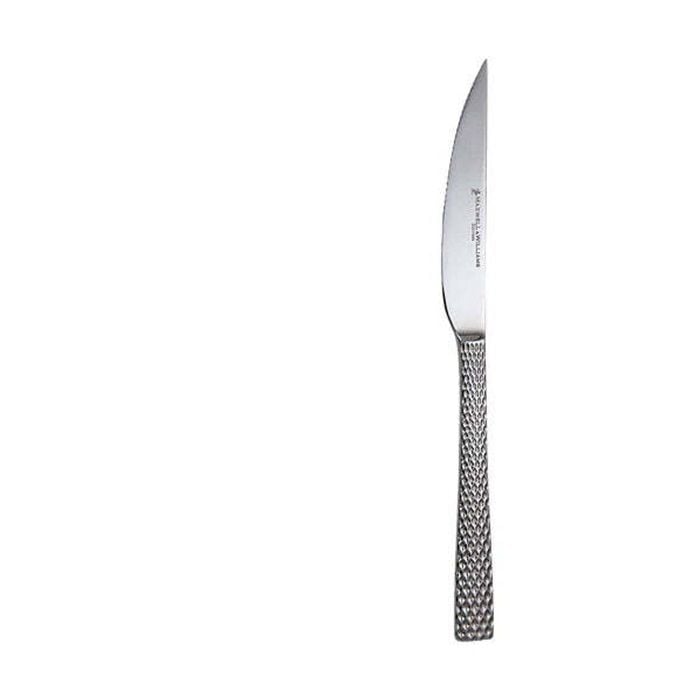 Maxwell & Williams Diamonds Stainless Steel Faceted Design Steak Knife