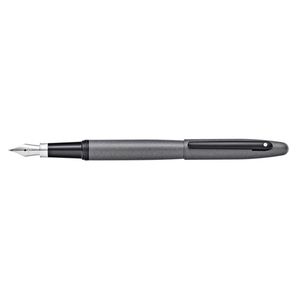 Sheaffer Vfm Fountain Pen Writing Stationery Medium Nib Gun Metal Grey/black