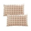 SOGA 2X 35cm  Embroidered Geometric Throw Pillow
