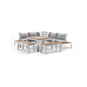 Nova Outdoor Aluminium Lounge And Dining Setting