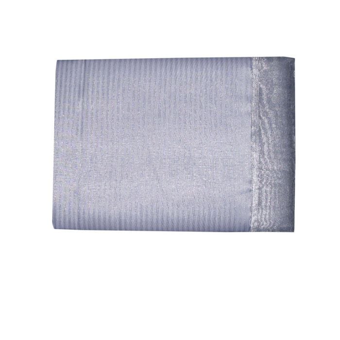 Hoydu Stera Stripe Organza Table Runner Lilac Heather 45x200cm