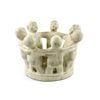 Amalfi Colombia Circle Of Friends Sculpture White Wash 19x25cm