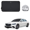 Front Windscreen Sun Shade for Mercedes-Benz S-class 2021 - Current Sedan Long - Standard 150 x 85 cm - Black