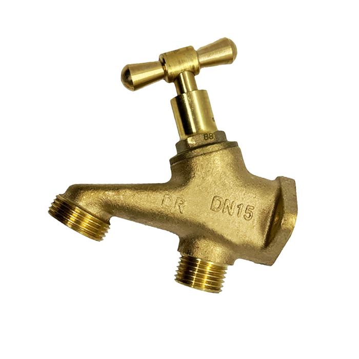 Aqualine 15mm Lead Free Bracket Hose Tap