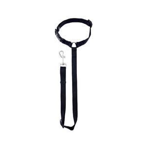 Flamingo Black Car Pet Traction Rope