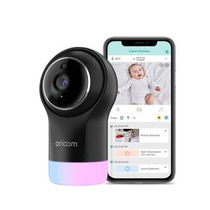 Oricom CU950 Smart HD Video Baby Monitor Motorised Camera / Additional Camera for OBH950 - Black
