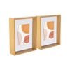 Nicola Spring 8" x 10" 3D Deep Box Photo Frames with White 5" x 7" Mount - Pack of 2