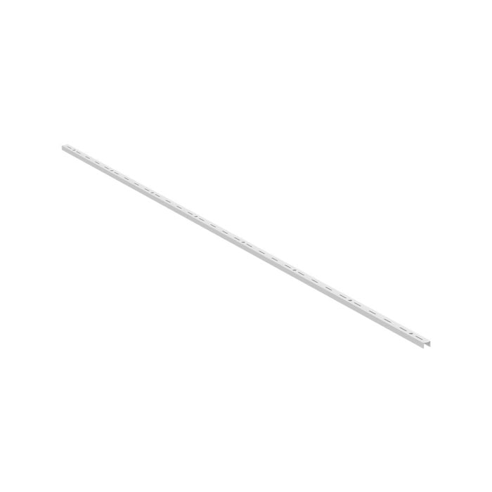 Flexi Storage Home Solutions 1500mm White Single Slot Wall Strip