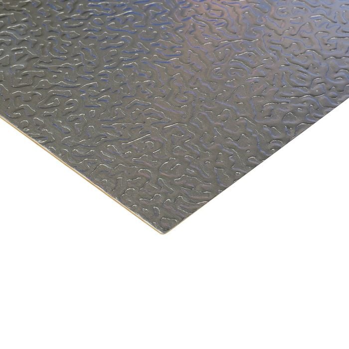 Metal Mate 0.5 x 300 x 900mm Stucco Aluminium Sheet