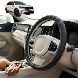 Australian Goose Steering Wheel Cover for Kia Sorento 2021 - Current (MQ4) Circle Black