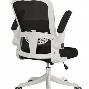 Ergonomic Office Chair With Lumbar Back Support - Grey