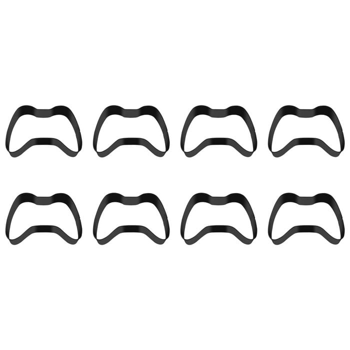 8PK R&M Game Controller Cookie/Biscuit Cutter 10cm - Black