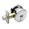 Gainsborough Bright Chrome Double Cylinder G2 Series Smooth Round Deadbolt