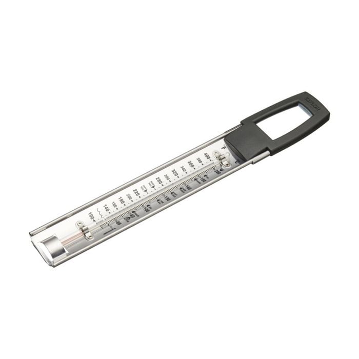 Taylor Pro Stainless Steel Curved Jam Thermometer 40-200°c (100-400°f)