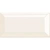 Johnson Tiles 200 x 100mm Antique White Bevelled Edge Ceramic Wall Tile - Carton 48