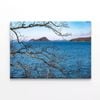 Tree with a Lake & Mountains  Print 100% Australian Made 90 x 60cm  (Stretched)