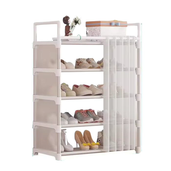 Lifebay Metal Dustproof Shoe Rack Storage Organizer (5-Layer)