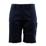 Tradie Size 77 Navy Mens Cargo Shorts MJ3200SD