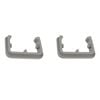 Dishwasher Front Basket Rail End Caps Set 700430SET, suits Asko