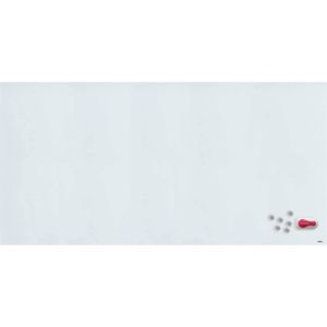 Lorell Magnetic White Glass Dry-Erase Board 244x122cm