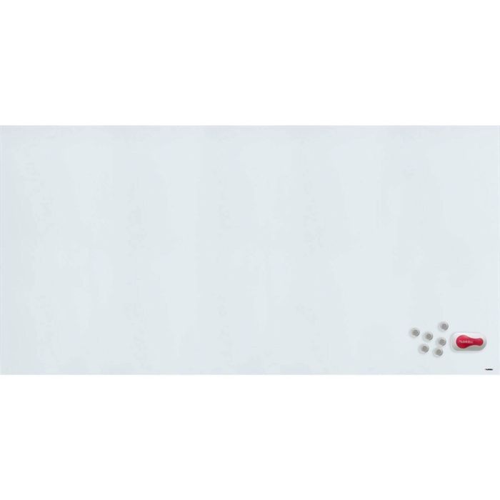 Lorell Magnetic White Glass Dry-Erase Board 244x122cm