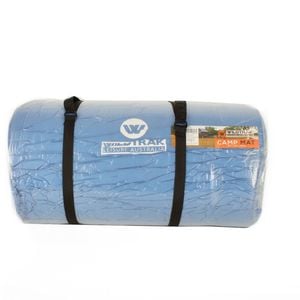 Wildtrak Open Cell Single 190x60cm Camp Mat Foam Outdoor Camping Bedding Blue