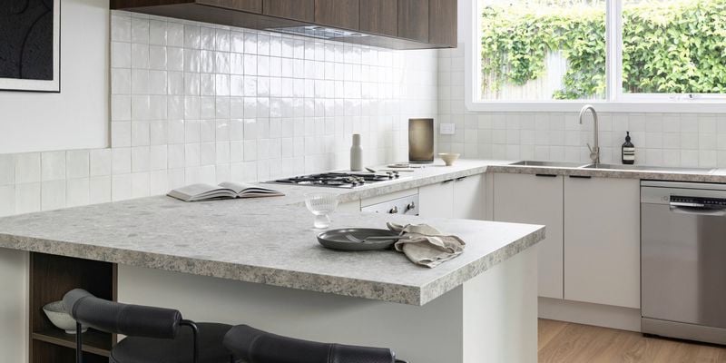 Kitchen- Warm Minimalist Style- Close up- Kaboodle 