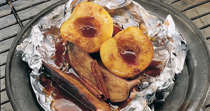 Barbecued Fruit Parcels Recipe | Matador BBQs