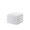4 Pack - Luxury Egyptian Cotton Bath Sheet 100x150cm - White