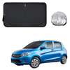 Front Windscreen Sun Shade for Suzuki Celerio 2014 - 2017 - Standard 150 x 85 cm - Black
