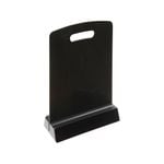 Quartet A5 Menu Chalkboard Cafe/Restaurant Board - Black