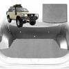 6D Diamond Car Boot Mat for Toyota LandCruiser 80 1990-1998-Cargo Mat-Grey-Outback GT