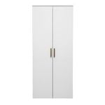 European Cabinetry Slim Deco Gold Handle Stockholm Storage Cupboard