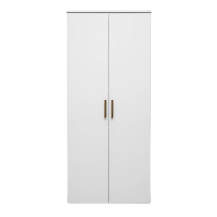 European Cabinetry Slim Deco Gold Handle Stockholm Storage Cupboard