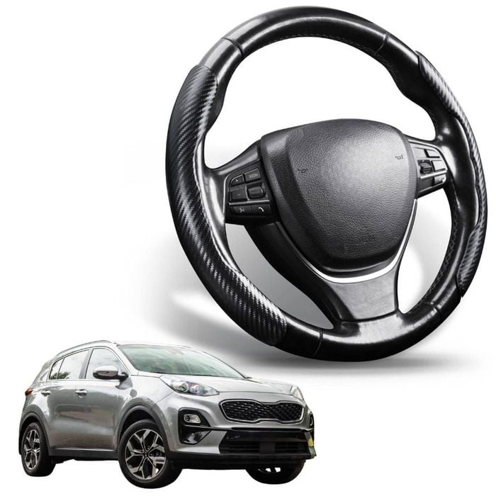 Segmented Steering Wheel Cover for Kia Sportage 2016 - 2021 (QL)