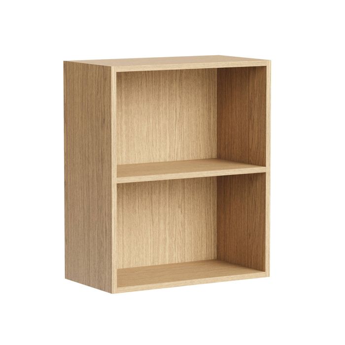 Kaboodle 700-799mm Honey Oak Customisable Wall Open Shelf