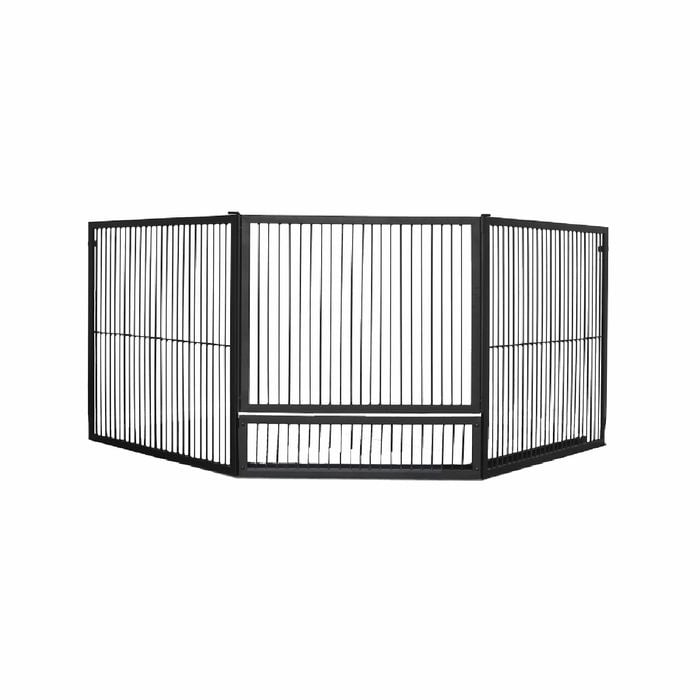 Scandia Corner Heater Guard - Large Black