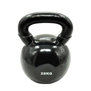 28kg Russian style Cast Iron Vinyl Kettlebell Weight