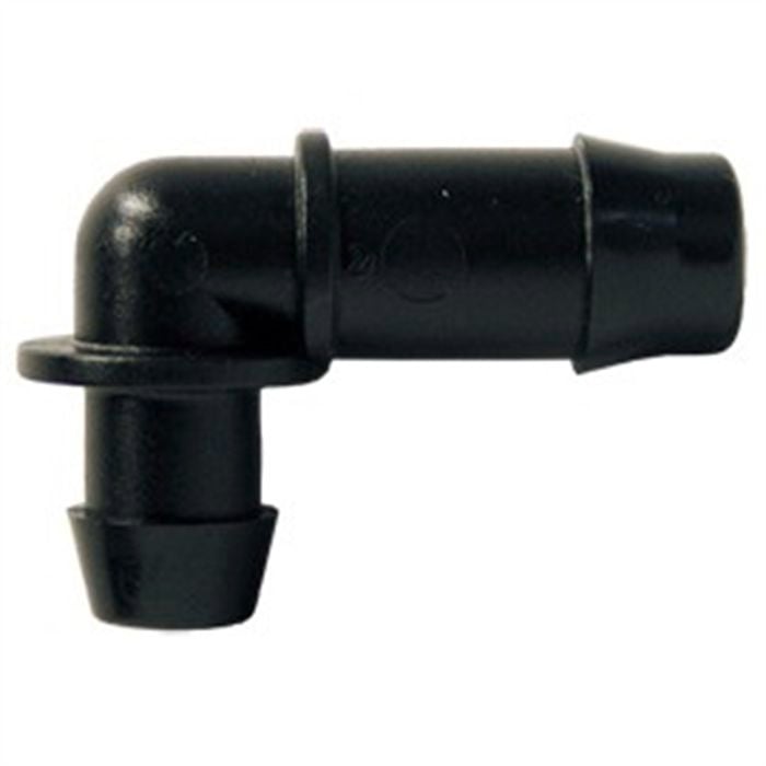 Holman 13mm Barbed Poly Elbow