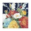 Artey | Midnight Florals I - Stretched Canvas - Stretched Canvas - 84 x 84cm