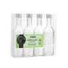 4PK Lemon & Lime 120ml Long Neck Mini Bottle Capri Glass w/ Silver Lid