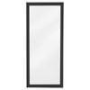 Polar Eco-View Windows 2145 x 900mm Black Fixed Aluminium Sidelite for Sliding Door