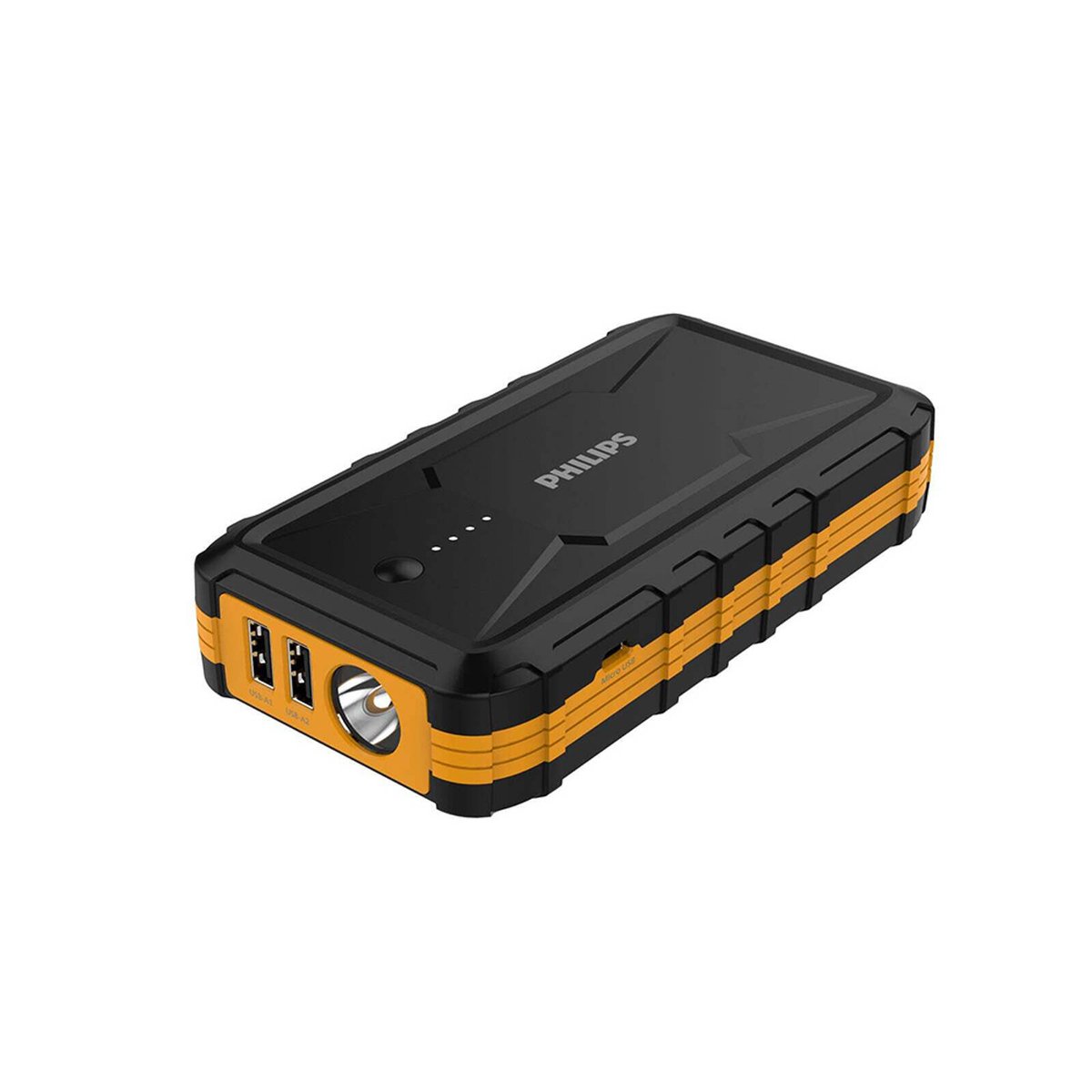 Philips 10000mAh Portable Car Battery Jump Starter For 12V Vehicle Black Bunnings Australia