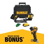 DeWALT 18V Li-ion XR Compact 3 x 360° Green Beam Multiline Laser Combo Kit