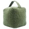 Astin Sinclair 14x14x14cm Green Boucle Door Stop