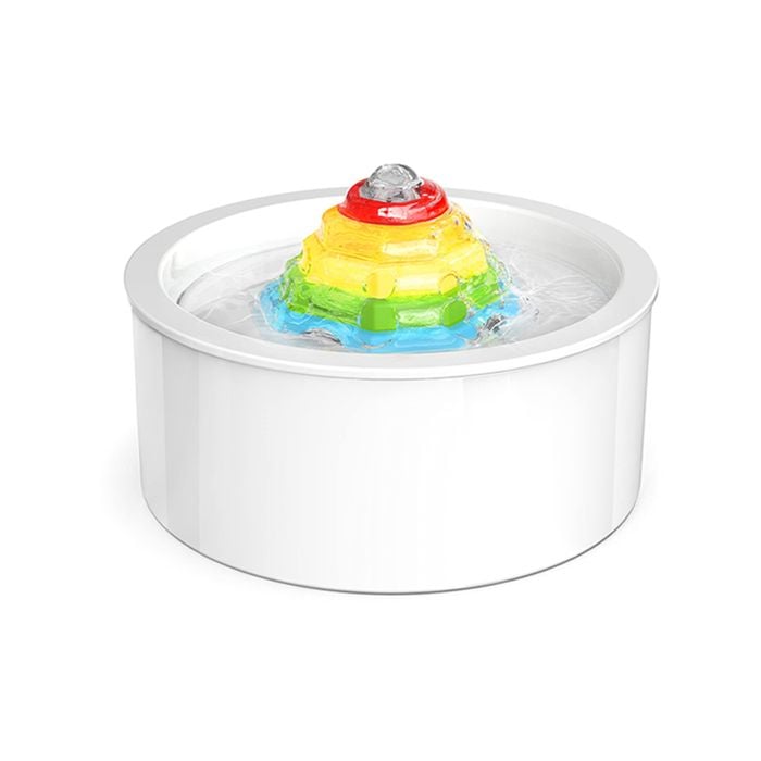 Yes4pets Ceramic Electric Pet Water Fountain Dog Cat Water Feeder Bowl Dispenser