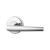 Lockwood 63mm Satin Chrome Pearl Velocity Dummy Lever Half Set