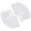 Nicola Spring A4 Frame Picture Mounts - for A5 (6" x 8") Image - Pack of 20